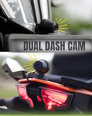 Upshift Motorcycle Wireless Apple CarPlay Android Auto 5" Touch Screen with Front and Rear Camera