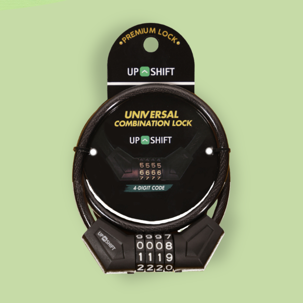 Upshift 4 Digit Number Safety Cable Lock