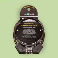 Upshift 4 Digit Number Safety Cable Lock