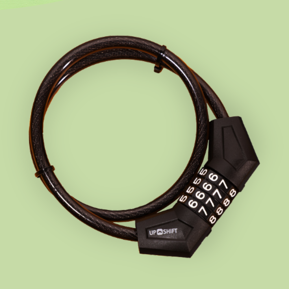 Upshift 4 Digit Number Safety Cable Lock