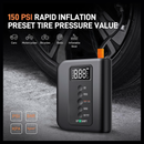 Portable Car Jump Starter with Air Compressor