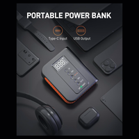 Portable Car Jump Starter with Air Compressor